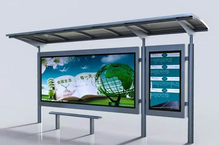 不锈钢候车亭-04