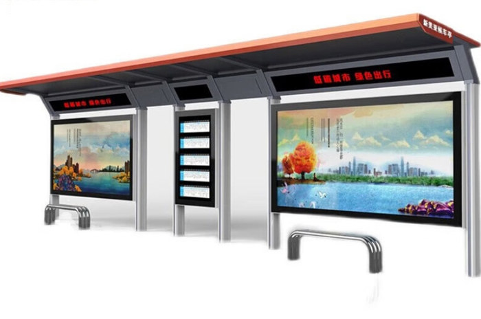 不锈钢候车亭-06