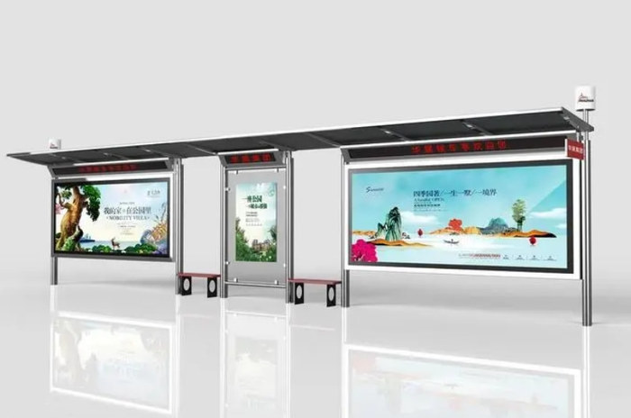 不锈钢候车亭-02