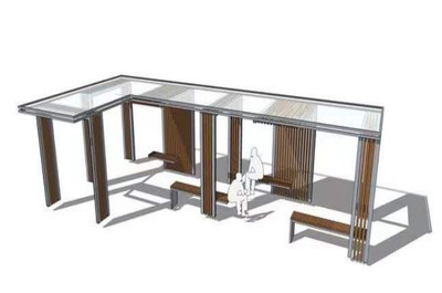 景观廊架景观亭-04